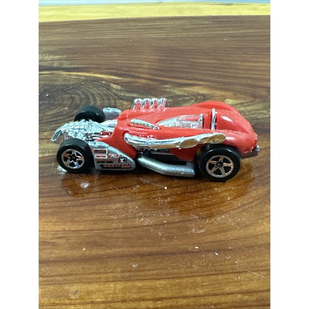 1996 Hot Wheels Red Salt Flat Racer Race Car Diecast Toy‎